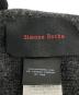中古・古着 Simone Rocha (シモーネ ロシャ) ラッフル ロゴ ニットスカーフ ブラック サイズ:ONE SIZE：18000円