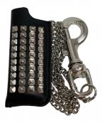 SUPREMEシュプリーム）の古着「Studded Leather Lighter Holder」｜ブラック