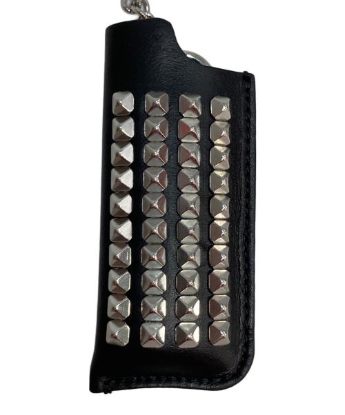 SUPREME（シュプリーム）SUPREME (シュプリーム) Studded Leather Lighter Holder ブラックの古着・服飾アイテム