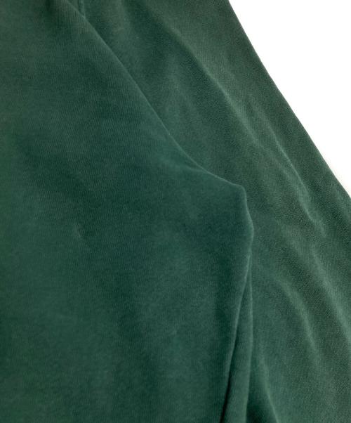 maison kitsune（メゾンキツネ）maison kitsune (メゾンキツネ) フォックスヘッド クルーネックスウェット グリーン サイズ:Lの古着・服飾アイテム