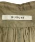 中古・古着 susuri (ススリ) COBBLE DRESS ラミーコブルドレス カーキ サイズ:1：13000円