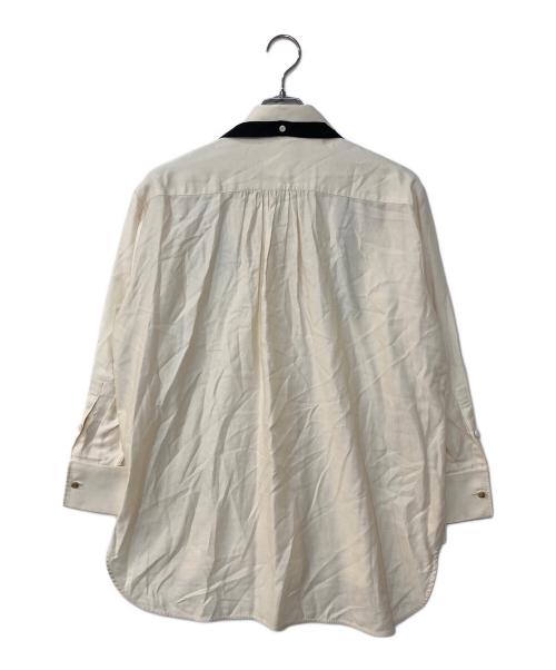 MaxMara（マックスマーラ）MaxMara (マックスマーラ) MAREA Bowtie Long Sleeve Shirt ホワイト サイズ:34の古着・服飾アイテム