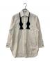 MaxMara（マックスマーラ）の古着「MAREA Bowtie Long Sleeve Shirt」｜ホワイト