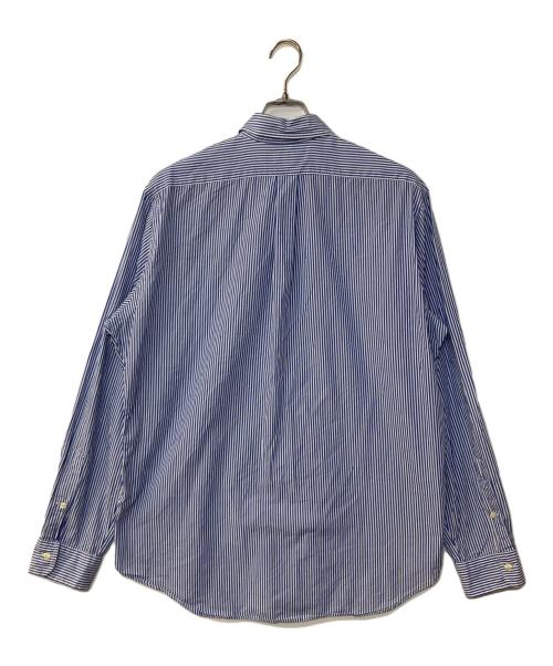 RALPH LAUREN（ラルフローレン）RALPH LAUREN (ラルフローレン) CLASSIC FIT ストライプシャツ ブルー サイズ:Lの古着・服飾アイテム