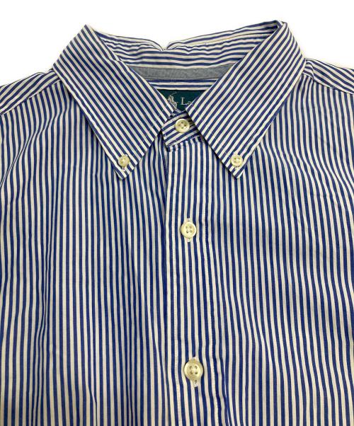 RALPH LAUREN（ラルフローレン）RALPH LAUREN (ラルフローレン) CLASSIC FIT ストライプシャツ ブルー サイズ:Lの古着・服飾アイテム