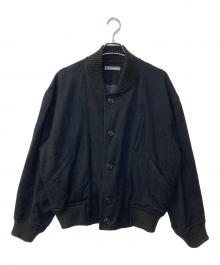 ISSEY MIYAKE MEN（イッセイミヤケメン）の古着「ウールスタジャン」｜ブラック