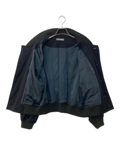 ISSEY MIYAKE MEN（イッセイミヤケメン）ISSEY MIYAKE MEN (イッセイミヤケメン) ウールスタジャン ブラック サイズ:Mの古着・服飾アイテム