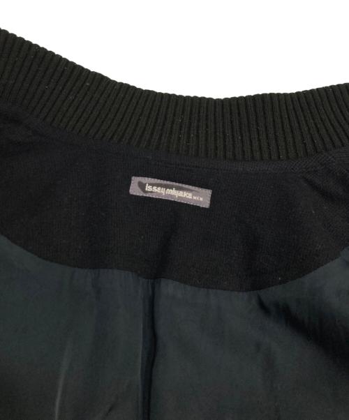 ISSEY MIYAKE MEN（イッセイミヤケメン）ISSEY MIYAKE MEN (イッセイミヤケメン) ウールスタジャン ブラック サイズ:Mの古着・服飾アイテム
