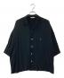 COOTIE PRODUCTIONS（クーティープロダクツ）の古着「Rayon Open-Neck S/S Shirt」｜ブラック