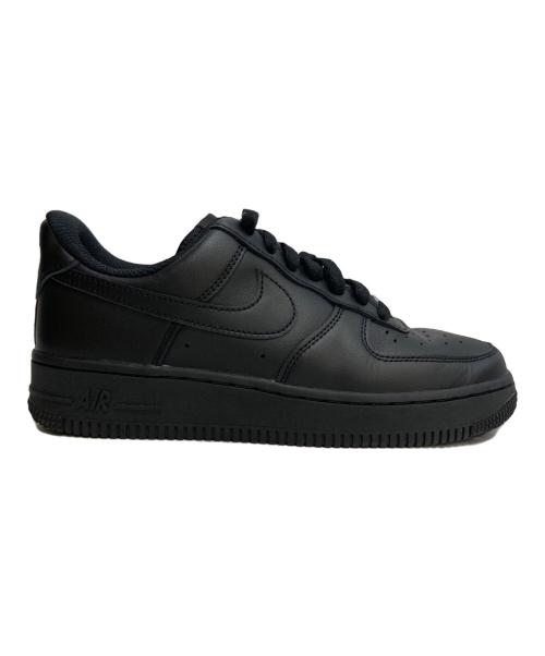 NIKE（ナイキ）NIKE (ナイキ) WMNS AIR FORCE 1 '07 ブラック サイズ:23.5の古着・服飾アイテム