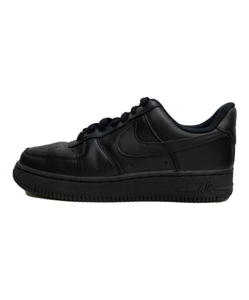 NIKE（ナイキ）NIKE (ナイキ) WMNS AIR FORCE 1 '07 ブラック サイズ:23.5の古着・服飾アイテム