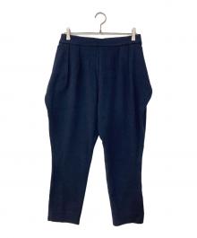 HaaT（ハート）の古着「ウールブレンド変形パンツ」｜ネイビー