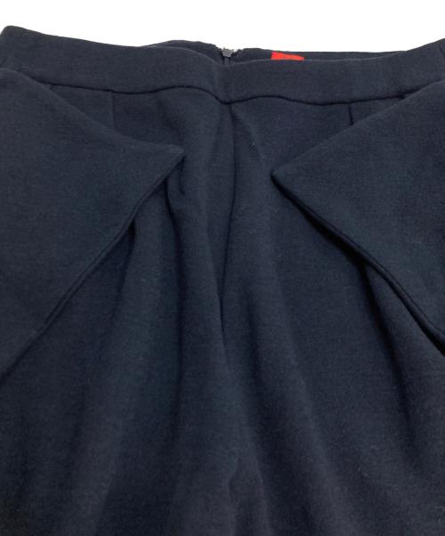 HaaT（ハート）HaaT (ハート) ウールブレンド変形パンツ ネイビー サイズ:2の古着・服飾アイテム