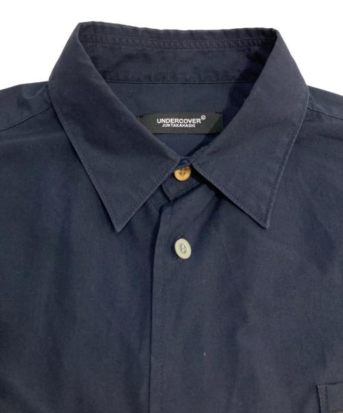UNDERCOVER（アンダーカバー）UNDERCOVER (アンダーカバー) コラージュルーズシャツ ネイビー サイズ:3の古着・服飾アイテム