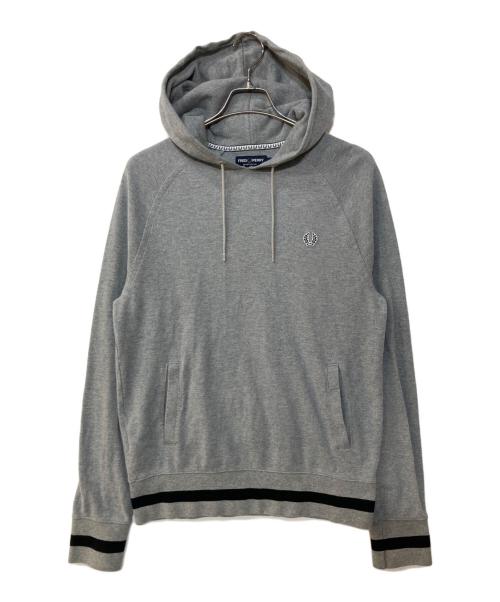 FRED PERRY（フレッドペリー）FRED PERRY (フレッドペリー) プルオーバーパーカー グレー サイズ:Mの古着・服飾アイテム