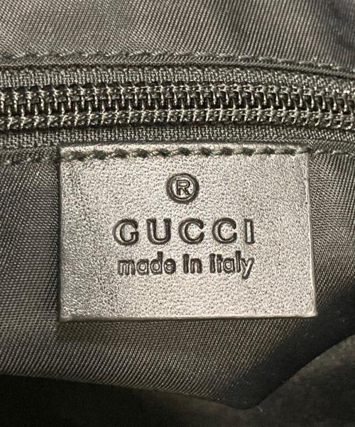 GUCCI（グッチ）GUCCI (グッチ) テクノキャンバス バックパック ブラックの古着・服飾アイテム