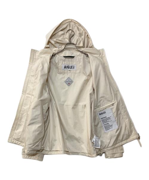 AIGLE（エーグル）AIGLE (エーグル) 防風 透湿 GORE-TEX WINDSTOPPER ゴアテックスウインドストッパー ジャケット アイボリー サイズ:XLの古着・服飾アイテム