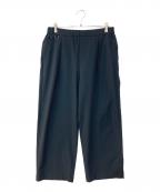 DESCENTEデサント）の古着「ALLTERRAIN TECH WIDE PANTS テックワイドパンツ」｜ネイビー