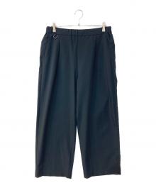 DESCENTE（デサント）の古着「ALLTERRAIN TECH WIDE PANTS テックワイドパンツ」｜ネイビー