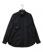 THE NORTH FACEザ ノース フェイス）の古着「ロングスリーブフィールドユーティリティシャツ」｜ブラック