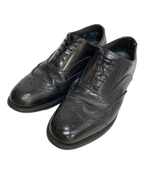 MASON EXECUTIVE IMPERIAL（メイソン エグゼクティブ・インペリアル）MASON EXECUTIVE IMPERIAL (メイソン エグゼクティブ・インペリアル) ウィングチップシューズ ブラック サイズ:8の古着・服飾アイテム