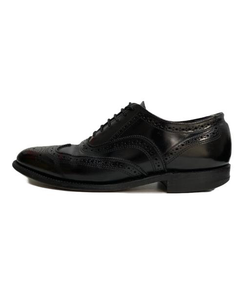 MASON EXECUTIVE IMPERIAL（メイソン エグゼクティブ・インペリアル）MASON EXECUTIVE IMPERIAL (メイソン エグゼクティブ・インペリアル) ウィングチップシューズ ブラック サイズ:8の古着・服飾アイテム