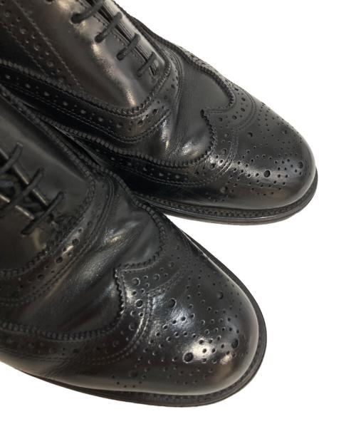 MASON EXECUTIVE IMPERIAL（メイソン エグゼクティブ・インペリアル）MASON EXECUTIVE IMPERIAL (メイソン エグゼクティブ・インペリアル) ウィングチップシューズ ブラック サイズ:8の古着・服飾アイテム