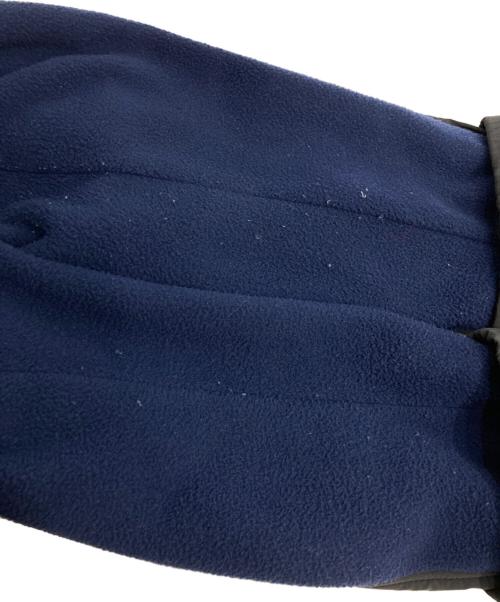 POLO RALPH LAUREN（ポロ・ラルフローレン）POLO RALPH LAUREN (ポロ・ラルフローレン) ナイロン切替フリースジャケット ネイビー サイズ:XLの古着・服飾アイテム