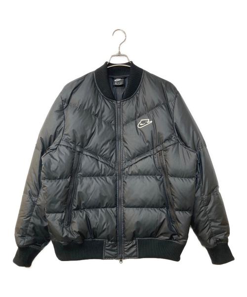 NIKE（ナイキ）NIKE (ナイキ) ウィンドランナー ダウン ボマージャケット ブラック サイズ:2XLの古着・服飾アイテム