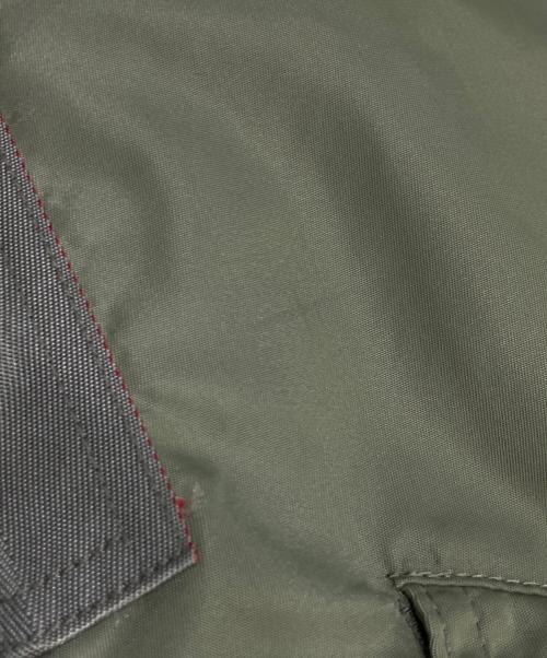 HOUSTON（ヒューストン）HOUSTON (ヒューストン) L-2 FLIGHT JACKET / L-2 フライトジャケット オリーブ サイズ:XXLの古着・服飾アイテム