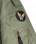中古・古着 HOUSTON (ヒューストン) L-2 FLIGHT JACKET / L-2 フライトジャケット オリーブ サイズ:XXL：18000円