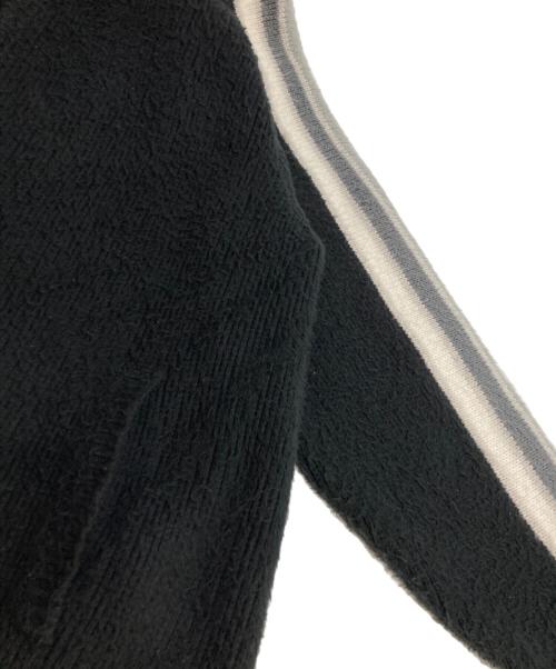 SUPREME（シュプリーム）SUPREME (シュプリーム) Sleeve Stripe Zip Up Sweater ブラック サイズ:XLの古着・服飾アイテム