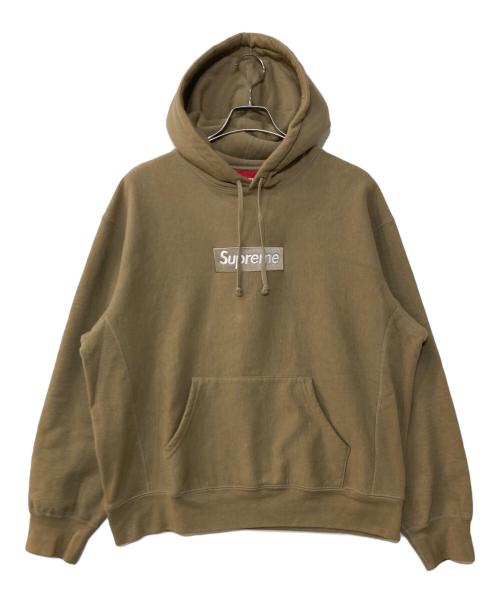 SUPREME（シュプリーム）SUPREME (シュプリーム) 23FW Box Logo Hooded Sweatshirt カーキ サイズ:Mの古着・服飾アイテム