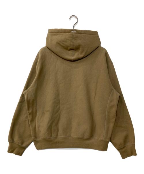 SUPREME（シュプリーム）SUPREME (シュプリーム) 23FW Box Logo Hooded Sweatshirt カーキ サイズ:Mの古着・服飾アイテム