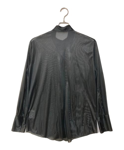 gabriela coll garments（ガブリエラコールガーメンツ）gabriela coll garments (ガブリエラコールガーメンツ) シアーシャツ ブラック サイズ:Sの古着・服飾アイテム