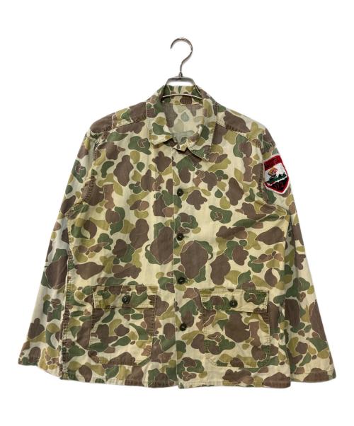 USED（ユーズド）USED (ユーズド) ダックハンターカモ カバーオール カーキ サイズ:不明の古着・服飾アイテム