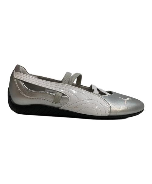 PUMA（プーマ）PUMA (プーマ) スピードキャット バレエ シルバー サイズ:24.5の古着・服飾アイテム