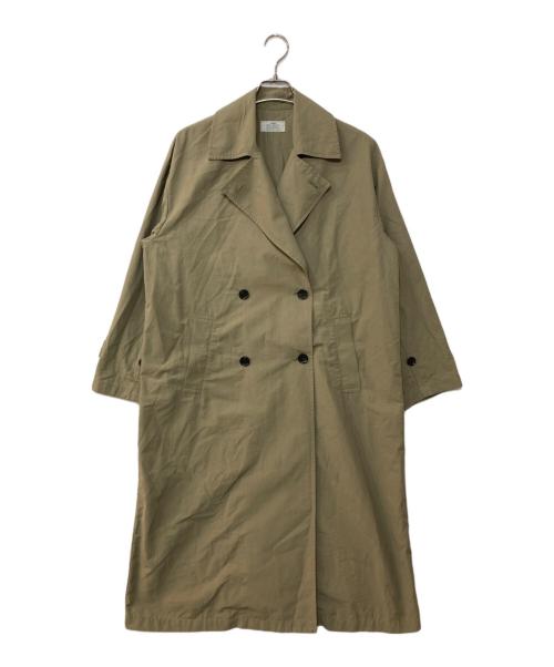 JOURNAL STANDARD relume（ジャーナルスタンダード レリューム）JOURNAL STANDARD relume (ジャーナルスタンダード レリューム) コットンナイロンライトトレンチコート カーキ サイズ:36の古着・服飾アイテム