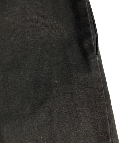 POLO GOLF（ポロ ゴルフ）POLO GOLF (ポロ ゴルフ) CLASSOC GOLF PANT ロゴ刺繍コットンポリワイドパンツ ブラック サイズ:W36の古着・服飾アイテム