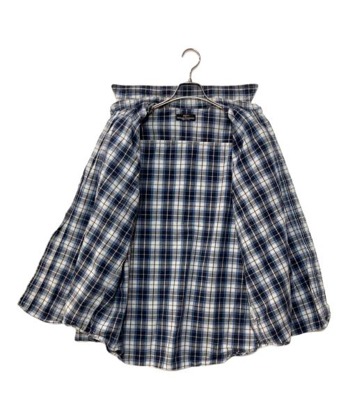 GUESS（ゲス）GUESS (ゲス) 90’s チェックシャツ ブルー サイズ:記載なしの古着・服飾アイテム