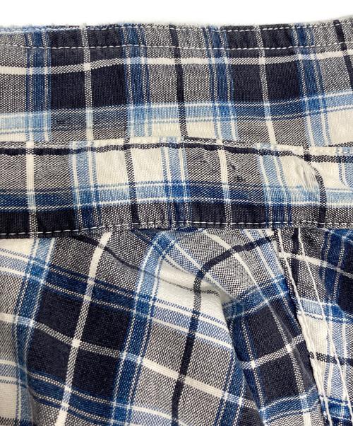 GUESS（ゲス）GUESS (ゲス) 90’s チェックシャツ ブルー サイズ:記載なしの古着・服飾アイテム