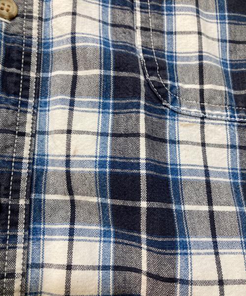 GUESS（ゲス）GUESS (ゲス) 90’s チェックシャツ ブルー サイズ:記載なしの古着・服飾アイテム