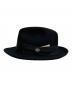 BORSALINO (ボルサリーノ) ハット ブラック サイズ:L：6000円