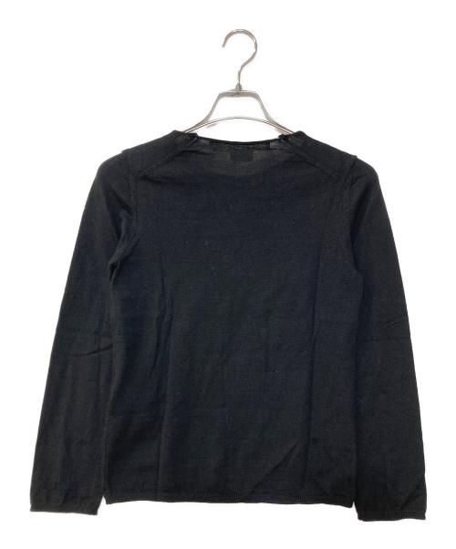 COMME des GARCONS（コムデギャルソン）COMME des GARCONS (コムデギャルソン) クルーネックニット ブラック サイズ:XSの古着・服飾アイテム
