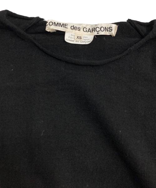 COMME des GARCONS（コムデギャルソン）COMME des GARCONS (コムデギャルソン) クルーネックニット ブラック サイズ:XSの古着・服飾アイテム