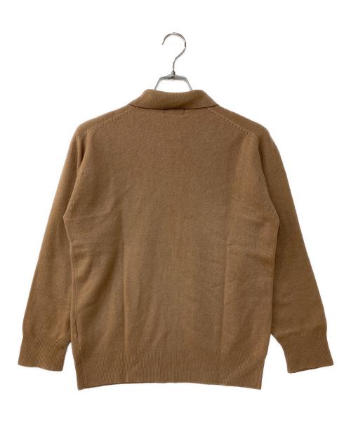 COMME des GARCONS HOMME（コムデギャルソン オム）COMME des GARCONS HOMME (コムデギャルソン オム) カシミヤ ニットポロシャツ キャメル サイズ:不明の古着・服飾アイテム