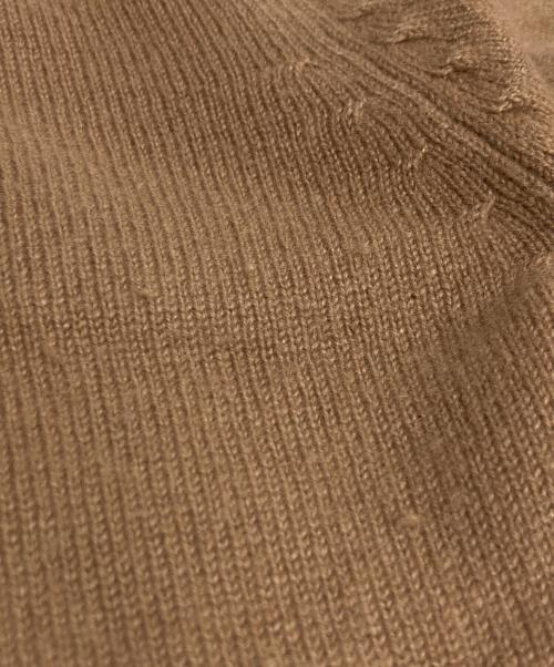 COMME des GARCONS HOMME（コムデギャルソン オム）COMME des GARCONS HOMME (コムデギャルソン オム) カシミヤ ニットポロシャツ キャメル サイズ:不明の古着・服飾アイテム