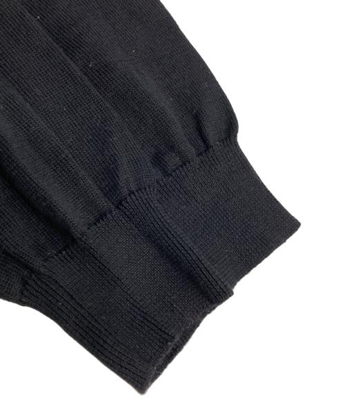 COMME des GARCONS HOMME PLUS（コムデギャルソンオムプリュス）COMME des GARCONS HOMME PLUS (コムデギャルソンオムプリュス) ジップアップ フリンジ カーディガン ブラック サイズ:Mの古着・服飾アイテム