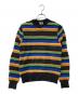 COMME des GARCONS HOMME DEUX（コムデギャルソン オム ドゥ）の古着「ボーダーニット」｜マルチカラー