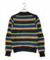 COMME des GARCONS HOMME DEUX (コムデギャルソン オム ドゥ) ボーダーニット マルチカラー サイズ:S：12000円
